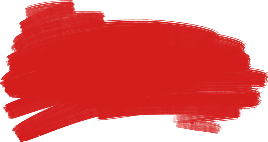 hand-drawn red rectangle shape spot